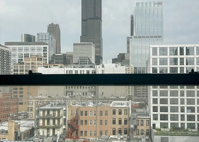 West Loop - Views With In & Out Parking 6 Apartamento Chicago